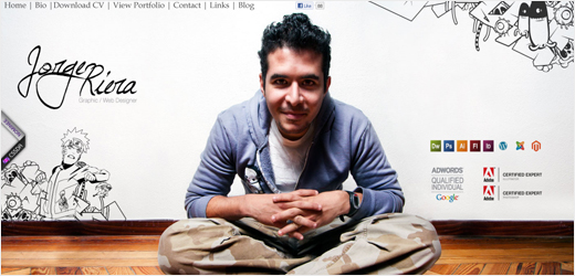 那些善于留白的网站设计典型例子 - 网站搭建